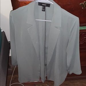 Forest green forever21 blazer